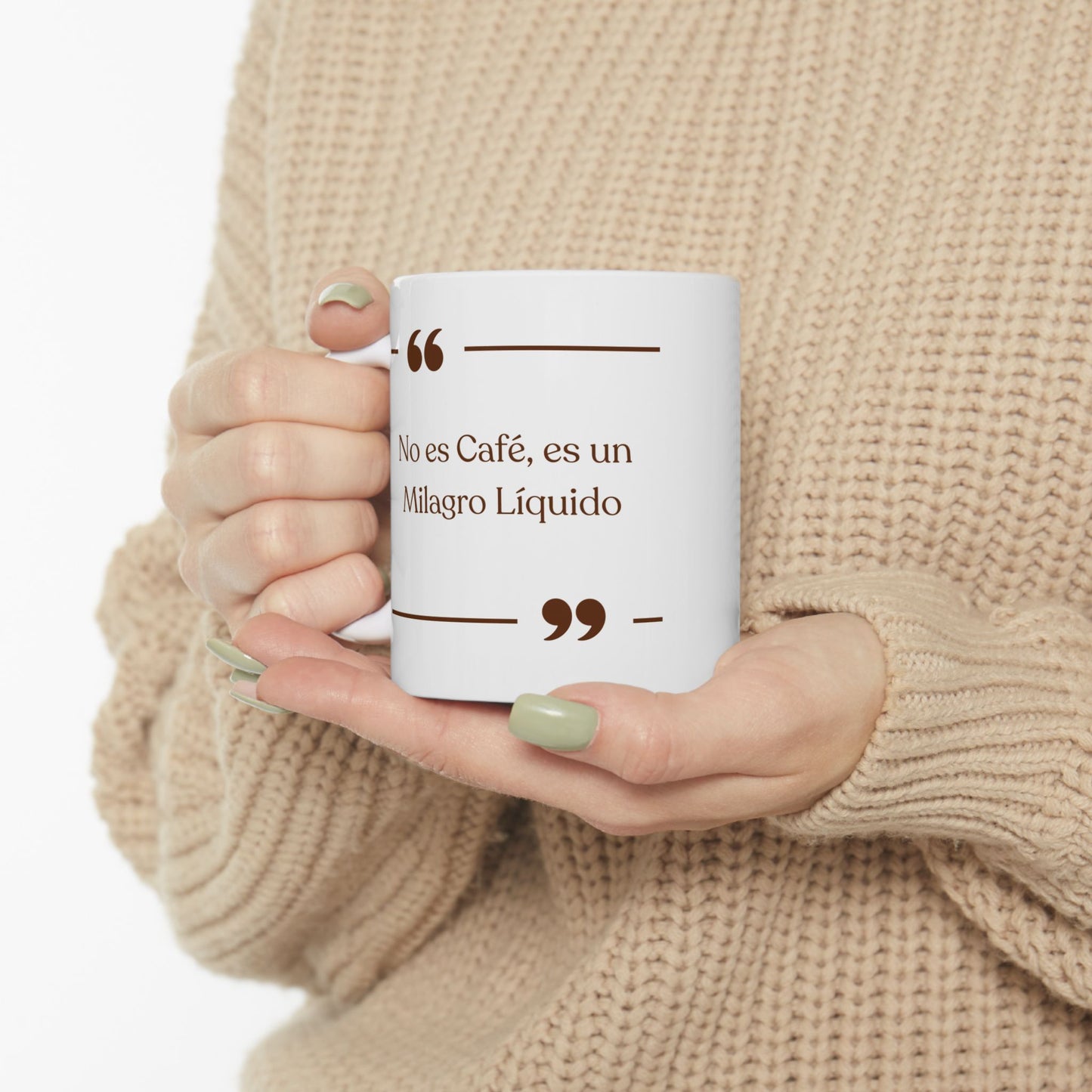 Taza "Milagro Líquido"