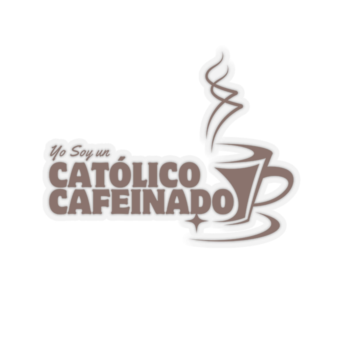 Sticker "Católico Cafeinado"
